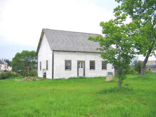 An overall view of Otho Robichaud Historic Place, presently undergoing restoration.; David Foulem Architecte Inc.