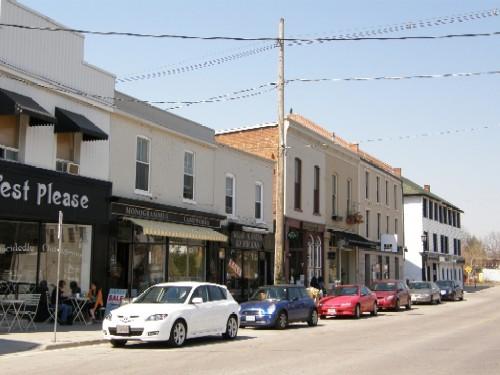 Looking north from Walton Street; Susan Schappert, 2008
