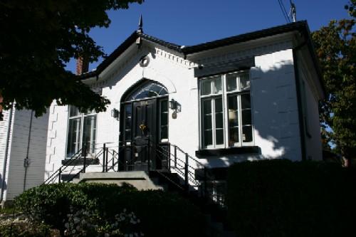 Front facade, facing Ridout Street; Susan Schappert, 2007