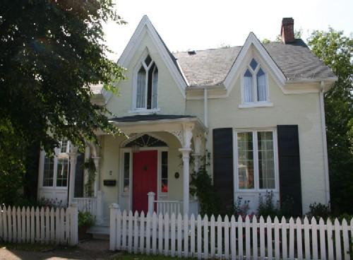 Front facade, facing King Street; Susan Schappert, 2007