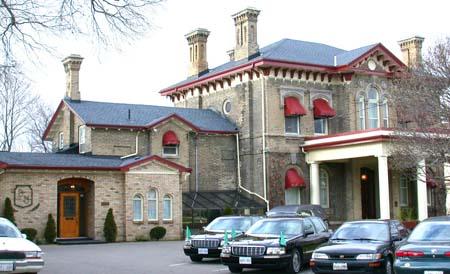 Northeast elevation which displays the sympathetic addition, 2004.; City of Brantford, Department of Planning, 2004.