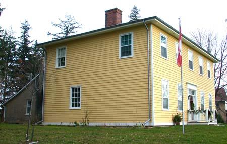 South and west facing elevations, 2003.; Department of Planning, City of Brantford, 2003
