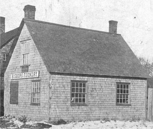 Archive image of original Bishop's Foundry; Wyatt Heritage Properties, Acc. 018.138