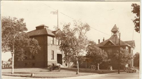 Showing armoury in 1947; Wyatt Heritage Properties, Acc. 018.221