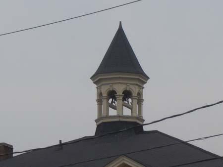 Featured is the tower that sits atop Dickson Public School.; Kayla Jonas, 2007.