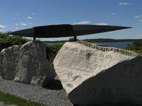 Overall view of the sculpture; Rothesay Living Museum