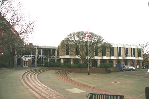 Exterior view of the City Hall Annex, 2006; City of Victoria, 2006