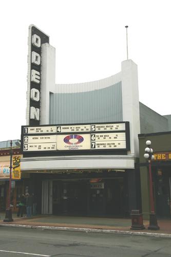 Exterior view of the Odeon Theatre, 2006; City of Victoria, 2006
