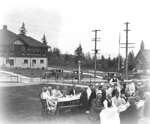 Historic photo of Ioco School, no date; Port Moody Station Museum # 974.3.2