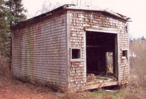 Showing kiln before renovation - west side; Province of PEI, Carter Jeffery, 2007