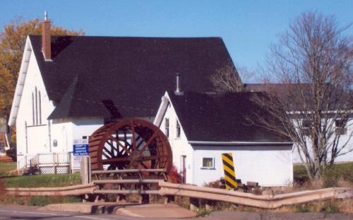 Showing context of building next to church; Province of PEI, Carter Jeffery, 2008