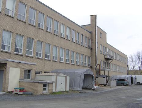 Rear view of Garderie Mont Ste-Marie; Madawaska Historical Society