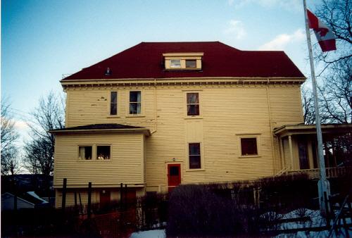 Exterior photo showing rear facade, looking south. Photo taken 2006.; HFNL 2006