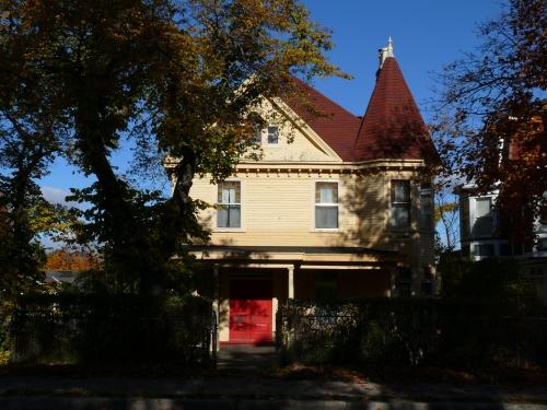 View of main facade, looking north.  Photo taken October 26, 2007.; Deborah O'Rielly/ HFNL 2007