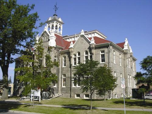 View from the south-east showing the front elevation; OHT, 2006