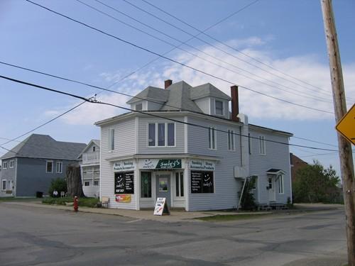 Commercial portion of Rosa Assaff Building, attached to the residential portion; City of Bathurst