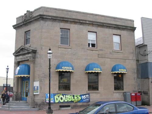 West side of the building; City of Bathurst