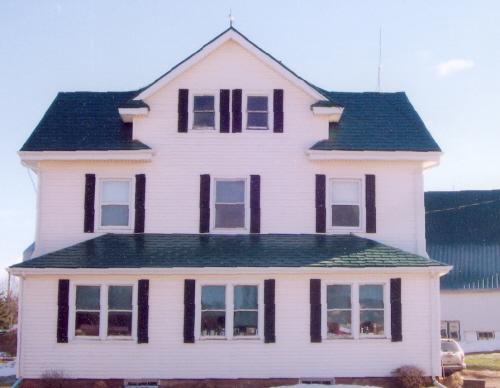 Showing west elevation; Province of PEI, Carter Jeffery, 2007