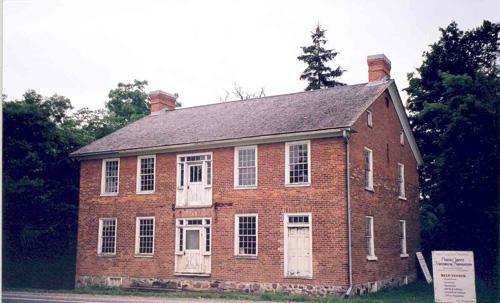 View of the west (front) elevation; OHT, 2007