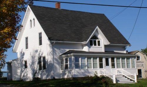 Front (South) Elevation with Profile of the West Elevation, Christ Anglican Church Rectory, New Ross, Nova Scotia.; Heritage Division, Nova Scotia Department of Tourism, Culture and Heritage, 2008.