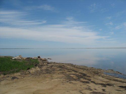 Contemporary view of the site of the former wharf.; Town of Tracadie-Sheila