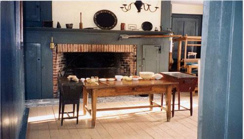 Interior view of the kitchen; Sandra Penney, 2001
