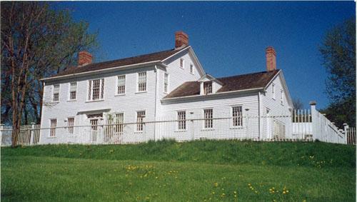South (river)elevation; Sandra Penney, 2001