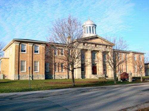 East elevation of the Ontario County Court House; OHT, 2006