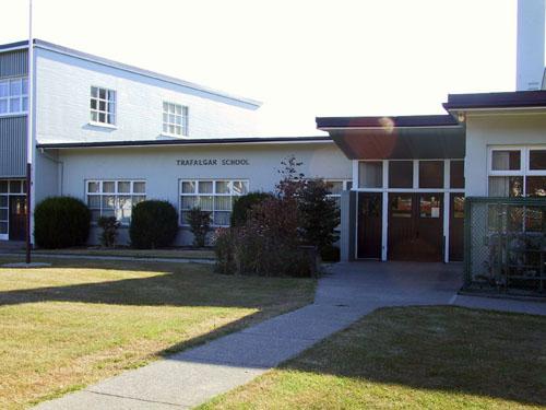 Exterior view of Trafalgar Elementary School; City of Vancouver, 2008