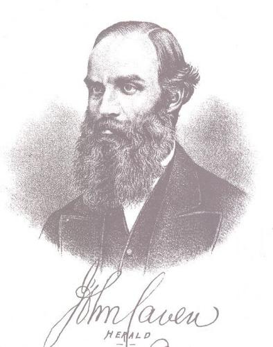Professor John Caven (1826-1914); Meacham's Illustrated Historical Atlas of PEI, 1880