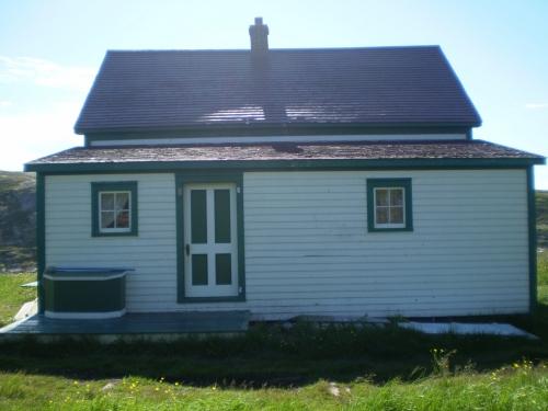 View of rear facade, showing the back kitchen. Photo taken 2008.; HFNL 2008