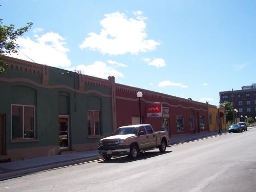 View looking west, on the south side of Water Street, St. John's. Photo taken August 2008.; Deborah O'Rielly/ HFNL 2008