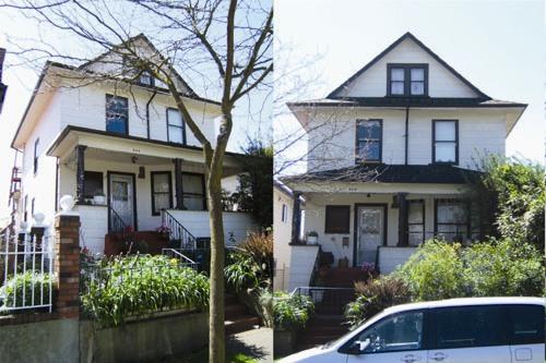 Exterior view of the Chan House; City of Vancouver, 2007