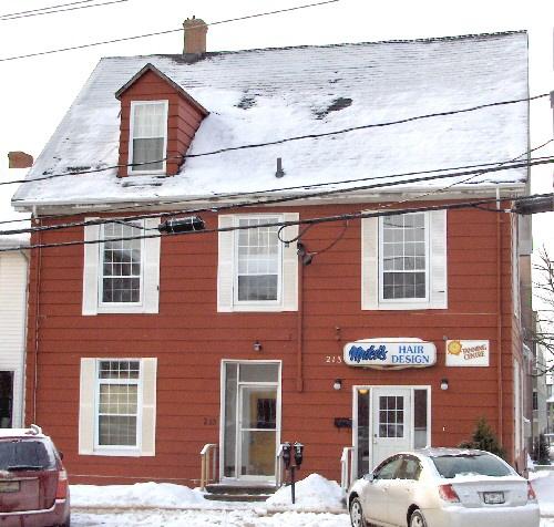 Showing east elevation; City of Charlottetown, Natalie Munn, 2008
