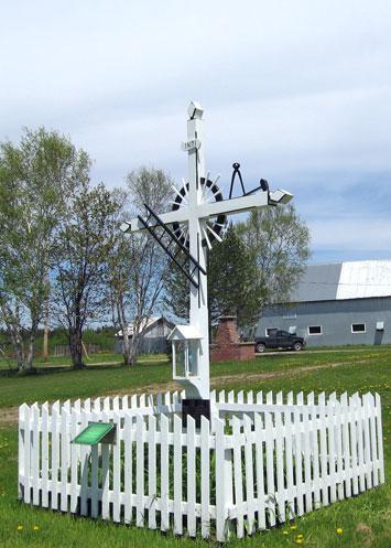 Croix de chemin; Ministère de la Culture, des Communications et de la Condition féminine, Jean-François Rodrigue, 2008