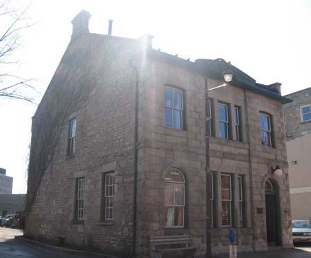 West façade and north elevation.; Lindsay Benjamin, 2007.
