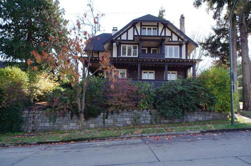 Exterior view of the Hanning House; City of Vancouver, 2007