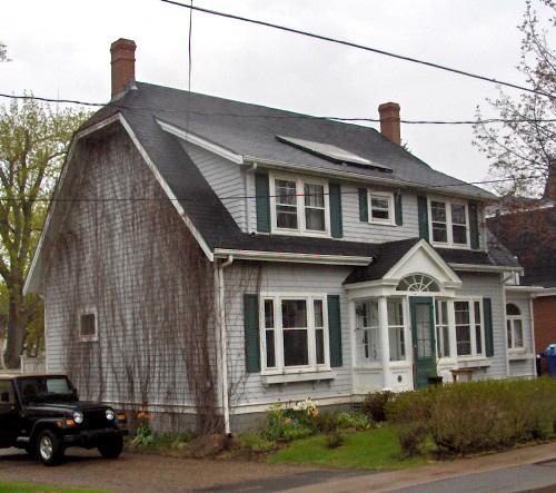 Showing north elevation; City of Charlottetown, Natalie Munn, 2007