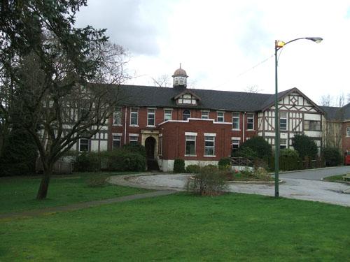 Exterior view of Taylor Manor; City of Vanocuver, 2007