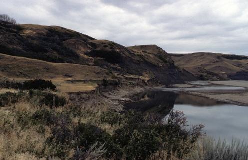 Fort Whoop-Up Archaeological Site Provincial Historic Resource, near Lethbridge (August 1986); Alberta Culture and Community Spirit - Royal Alberta Museum, 1986