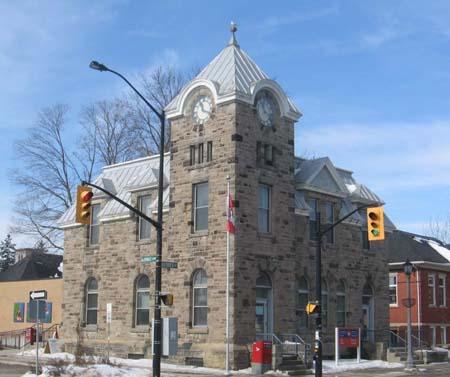 View of the northwest corner of Geddes and Calborne Streets, 2007.; Kayla Jonas, 2007.