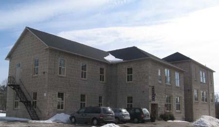 View of the west façade facing south on Melville Street, 2007.; Lindsay Benjamin, 2007.