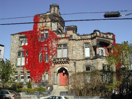 This photograph shows the Sydney Street façade, 2005; City of Saint John
