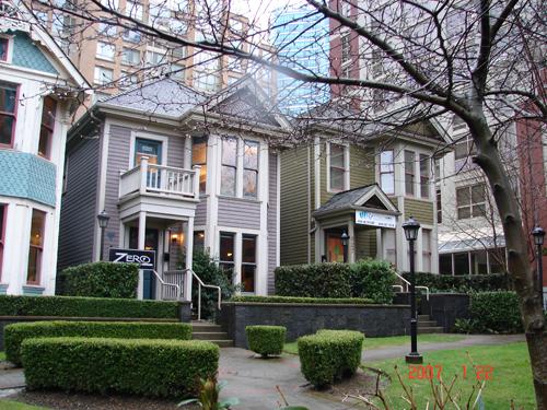 837 (left) and 827 Hamilton Street; City of Vancouver, 2007