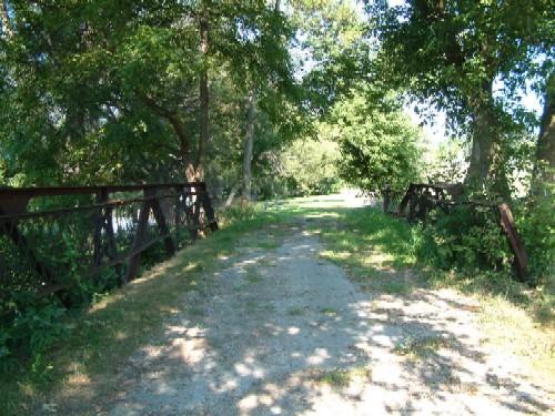Front view of the Seneca Bridge; Haldimand County 2007