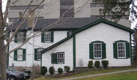 Evidence of the numerous additions made by various owners over the past two centuries, 2007.; Lindsay Benjamin, 2007.