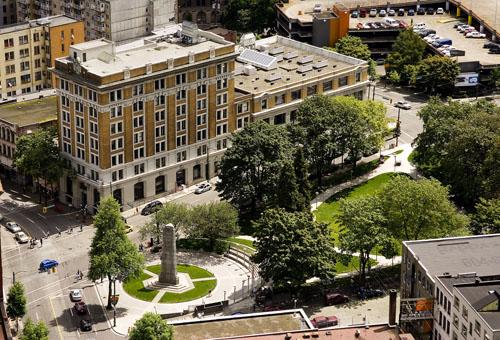 Victory Square Park; City of Vancouver, 2008