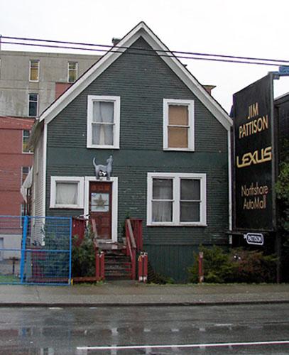 Exterior view of 1080 Richards Street; City of Vancouver, 2007