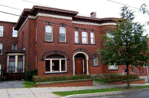 This photograph is a contextual view of the building, 2005; City of Saint John