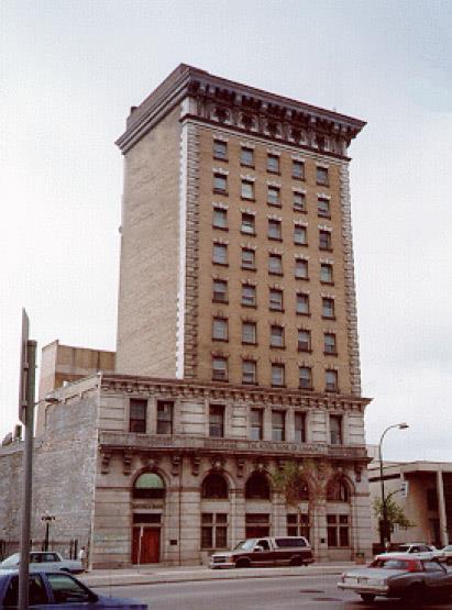 Image of the former Union Bank Building and Annex; Parks Canada Agency / Agence Parcs Canada